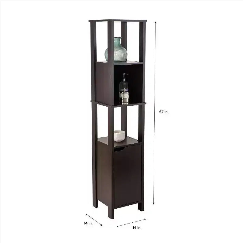 Mobile Alto Espresso - Organizza tutto