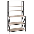 Yaheetech 6-Tier Bakers Rack with Adjustable Feet for Kitchen