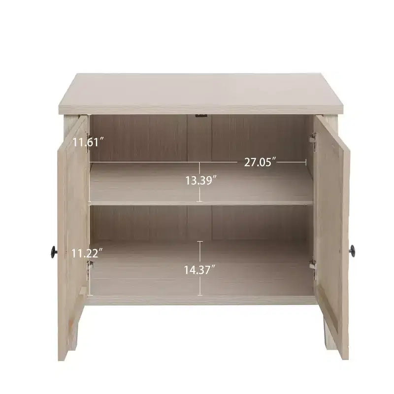Credenza moderna, credenza con quattro ante con motivi intagliati, mobile contenitore per cucina, sala da pranzo, ingresso