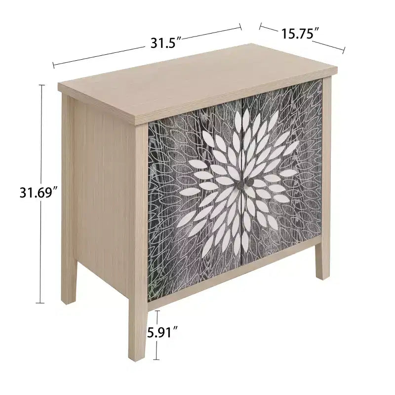 Credenza moderna, credenza con quattro ante con motivi intagliati, mobile contenitore per cucina, sala da pranzo, ingresso