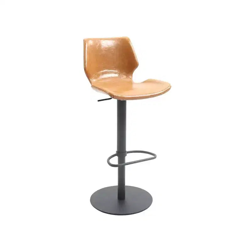 Imports,Sgabello Girevole Pneumatico Regolabile in Altezza Stile Vintage