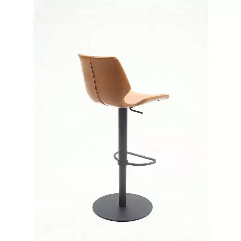 Imports,Sgabello Girevole Pneumatico Regolabile in Altezza Stile Vintage