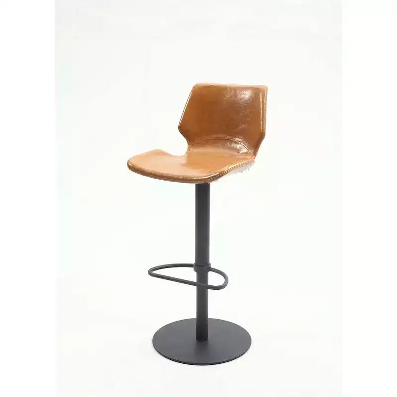 Imports,Sgabello Girevole Pneumatico Regolabile in Altezza Stile Vintage