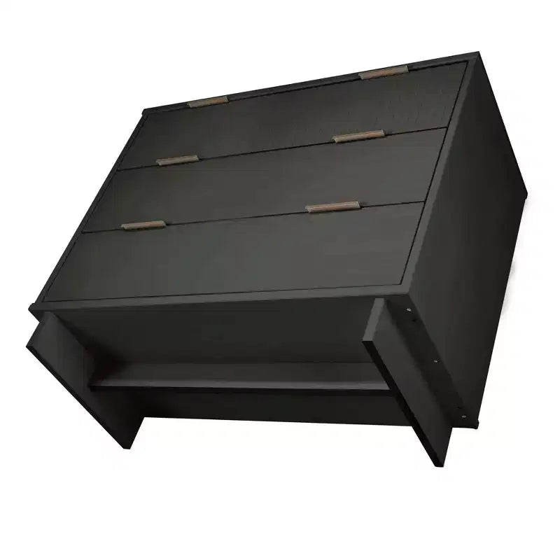 Set Camera da Letto 3 Pezzi Granville con Comò Singolo e Comò Doppio